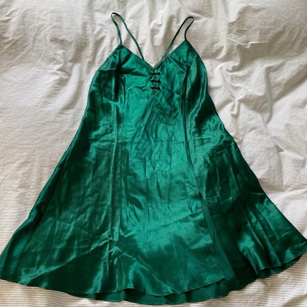 Vintage victoria’s secret silk slip dress